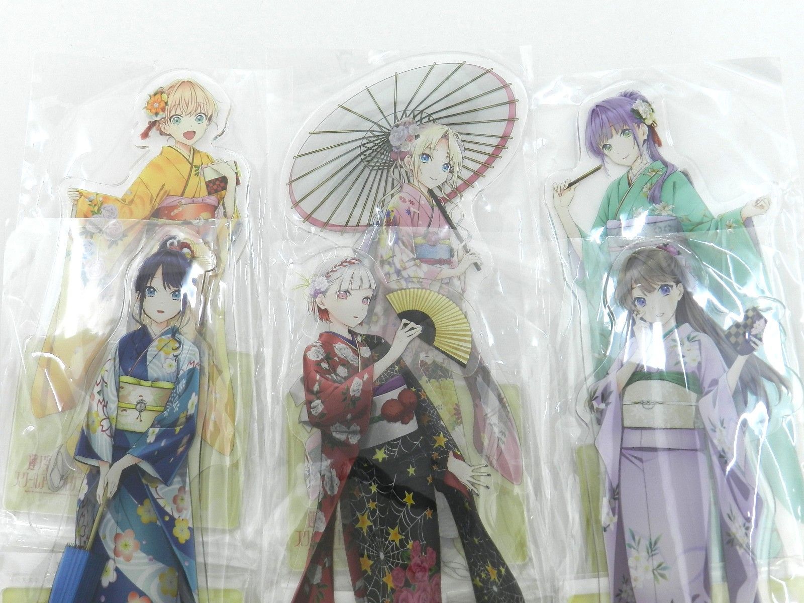 未開封品】 蓮ノ空 加賀友禅描き下ろしアクリルスタンド 6点セット