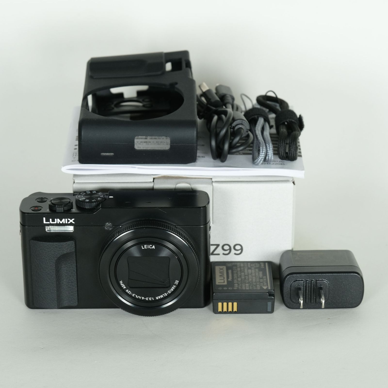 良品] Panasonic LUMIX TZ99 [ブラック] | コンパクトデジタルカメラ