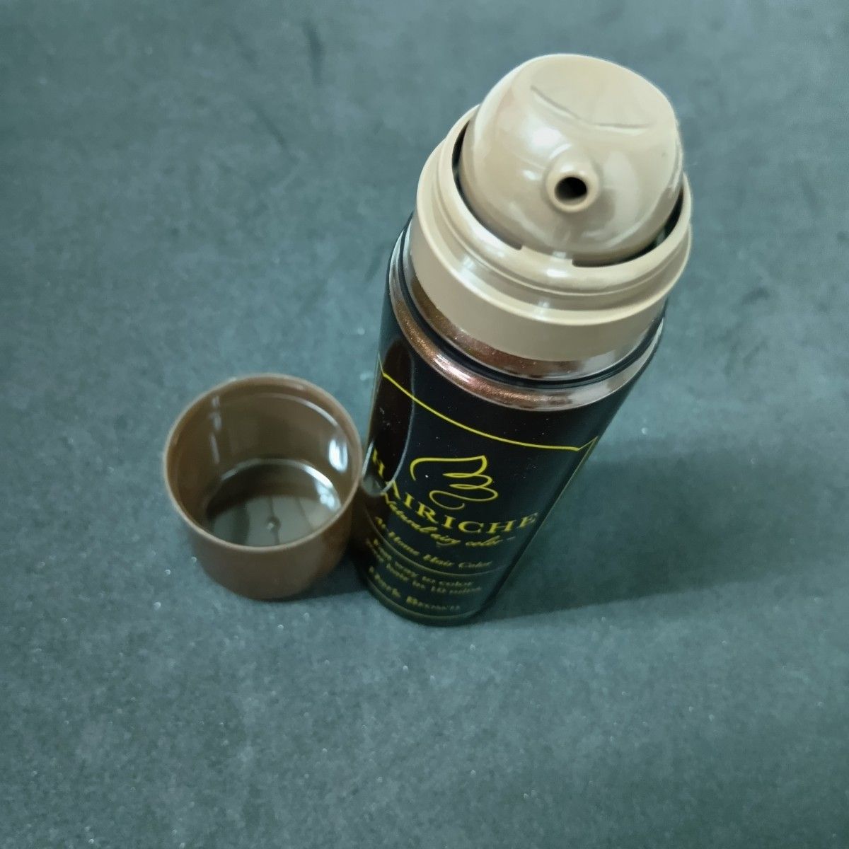 未使用】ヘアリシェ ナチュラルエアリーカラー ダークブラウン 60g