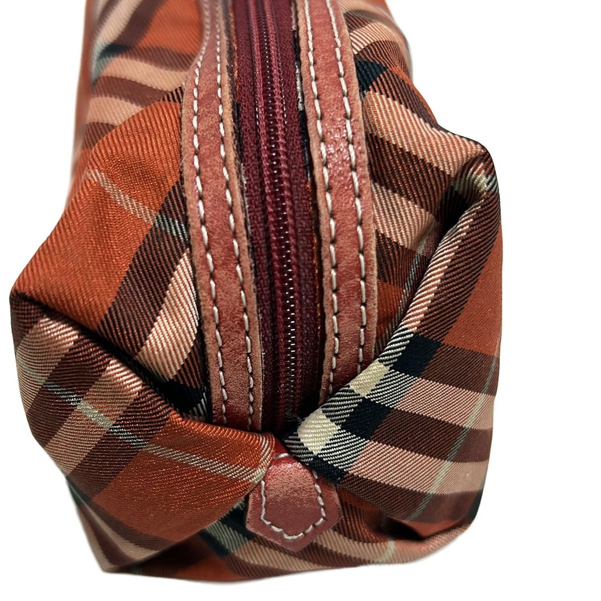 Burberry Blue Label(バーバリーブルーレーベル) ポーチ - オレンジ