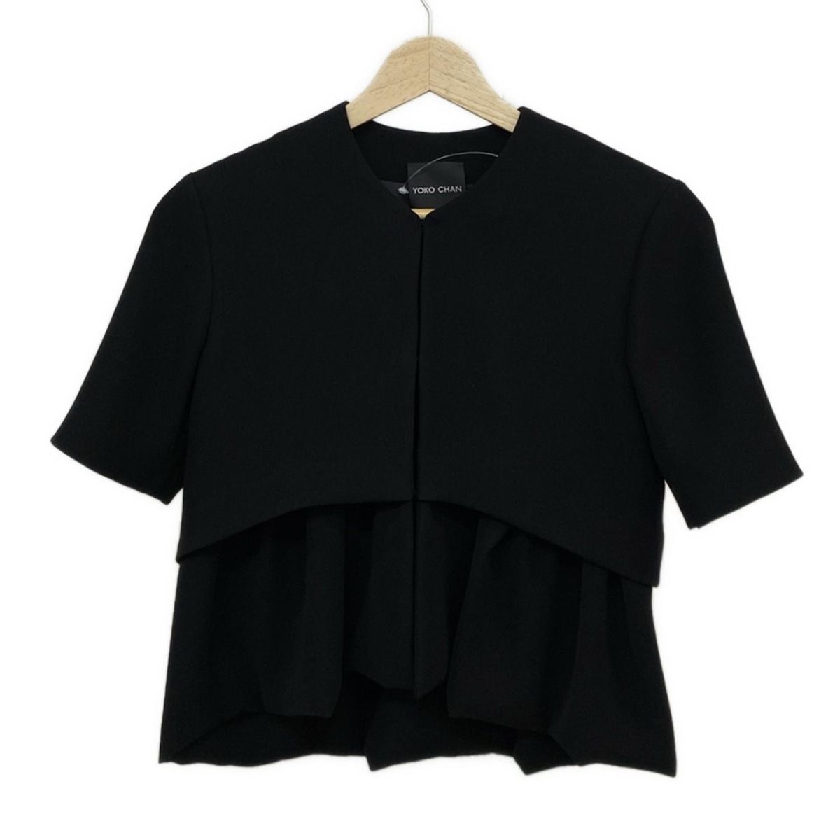 YOKO CHAN(ヨーコ チャン) ジャケット サイズ36 S レディース美品 - 黒