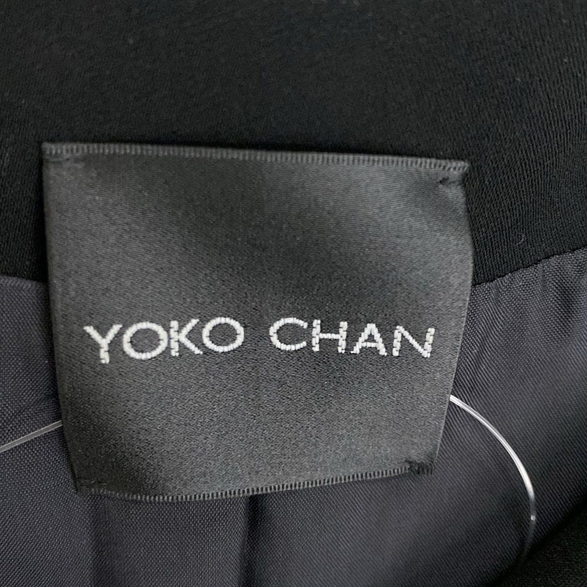 YOKO CHAN(ヨーコ チャン) ジャケット サイズ36 S レディース美品 - 黒