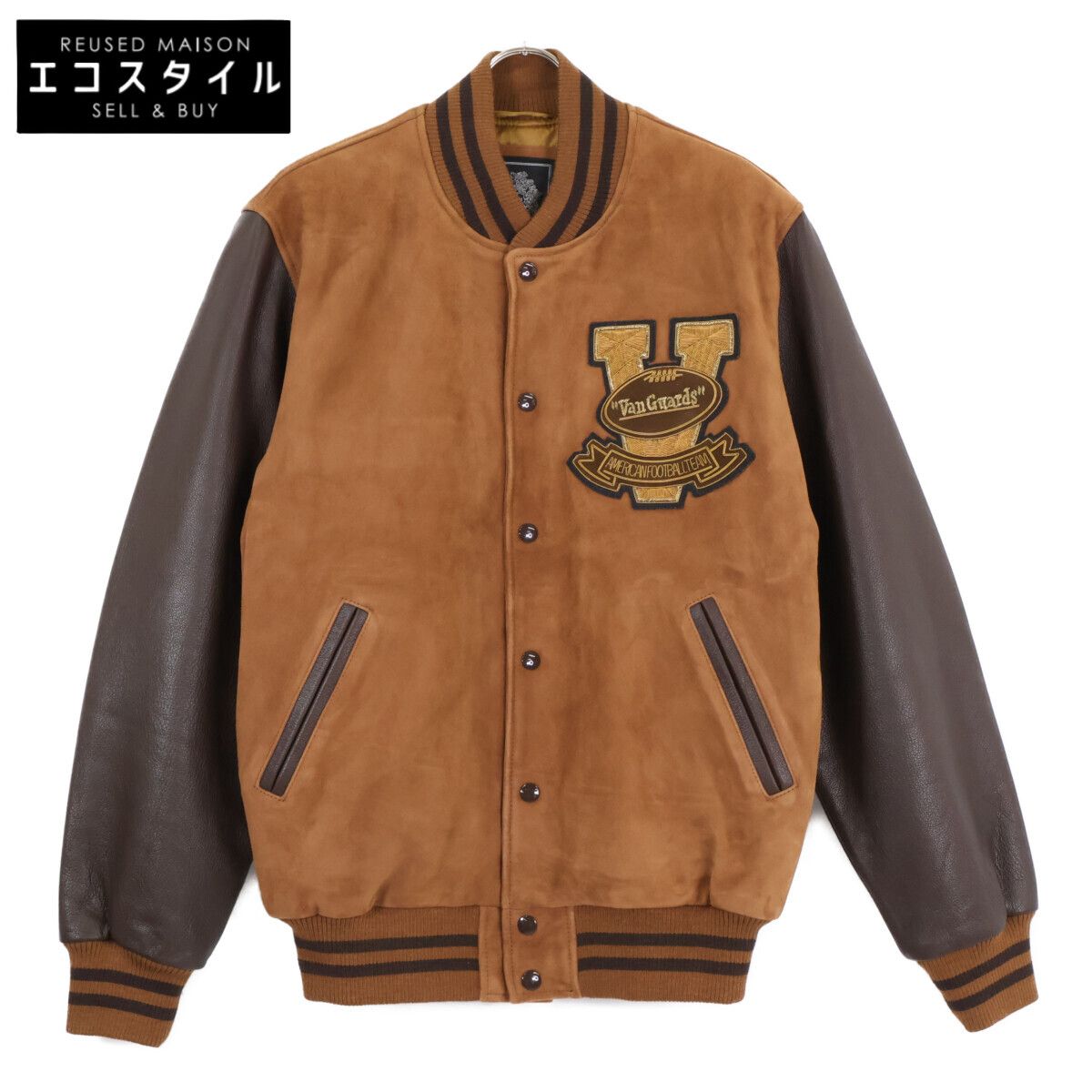 VAN JACKET ヴァンジャケット 【美品】JK-11905 ゴートレザー/スエード