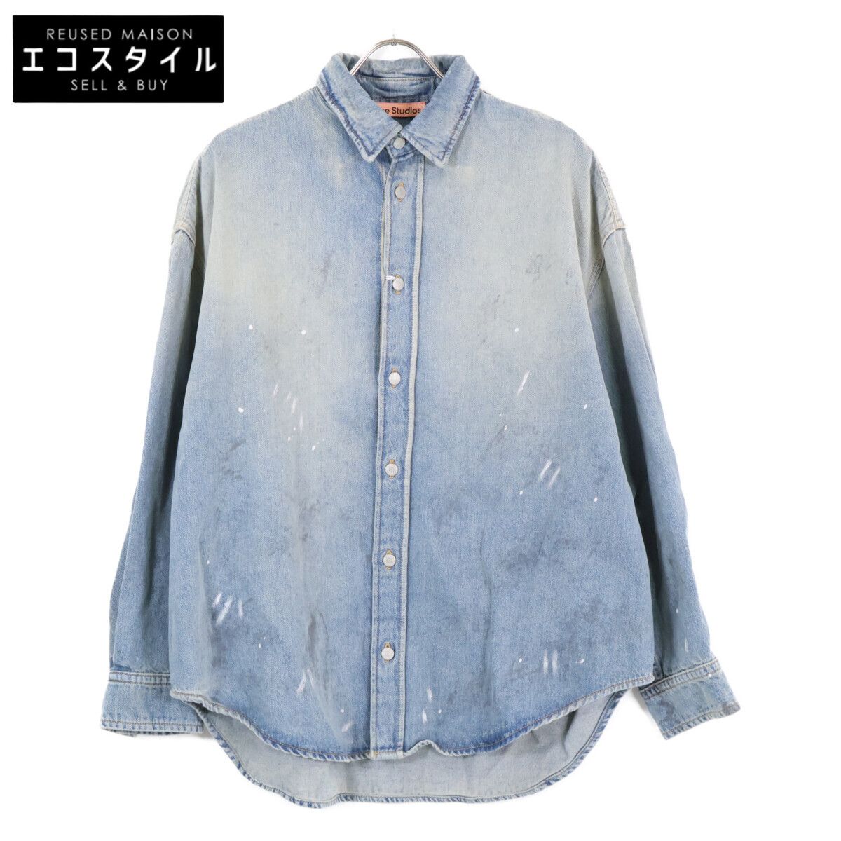 Acne Studios ボタンアップデニムシャツ Acne Studios/アクネ ストゥディオズ_Men通販 | ボタンアップ デニム