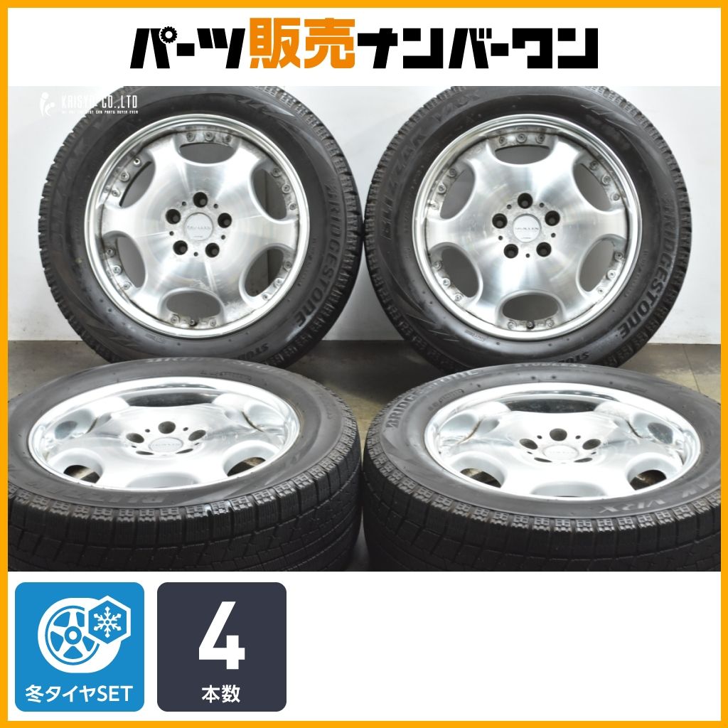 ホイールのみ可】AME シャレン ディッシュ 17in 7.5J +40 PCD114.3