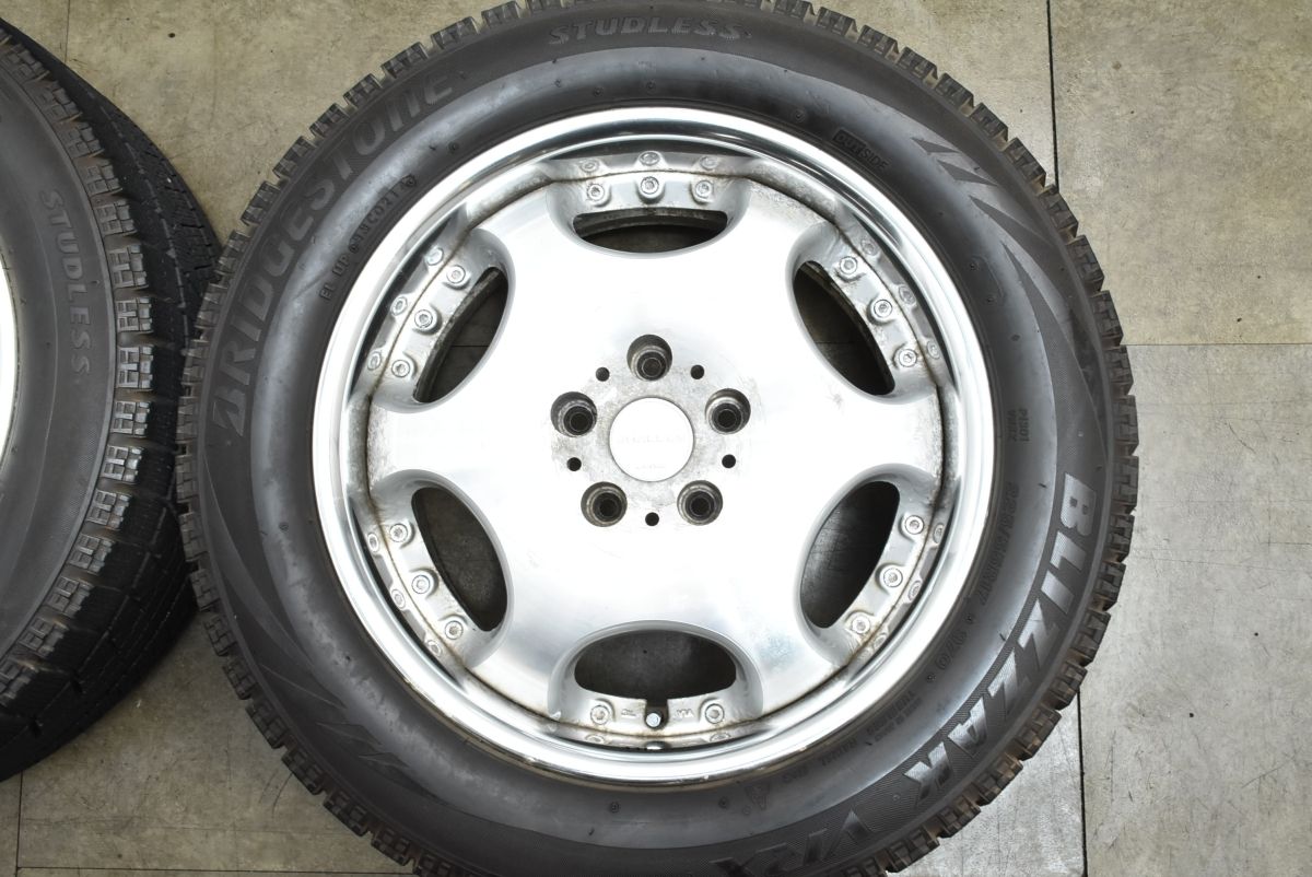 ホイールのみ可】AME シャレン ディッシュ 17in 7.5J +40 PCD114.3