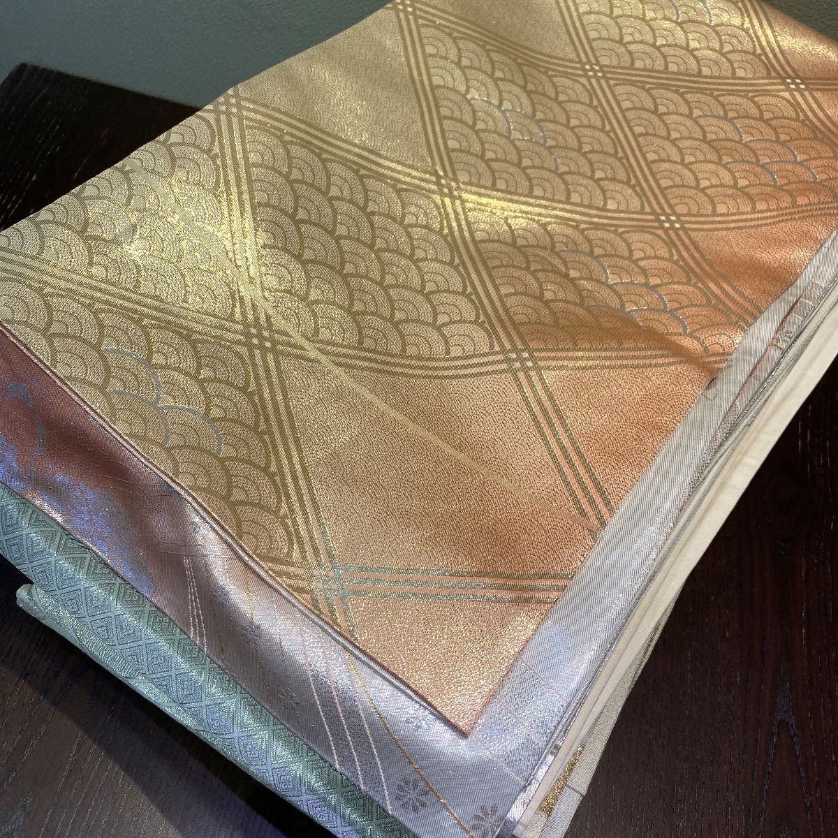 1483☆正絹 袋帯 5本セット おまとめ リメイク素材 1483☆正絹 袋帯 5