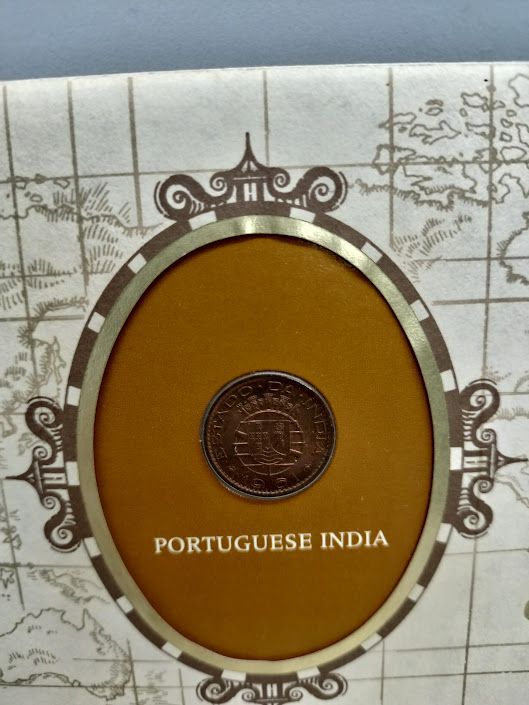 フランクリンミント 世界の偉大な歴史的コイン ポルトガル領インド