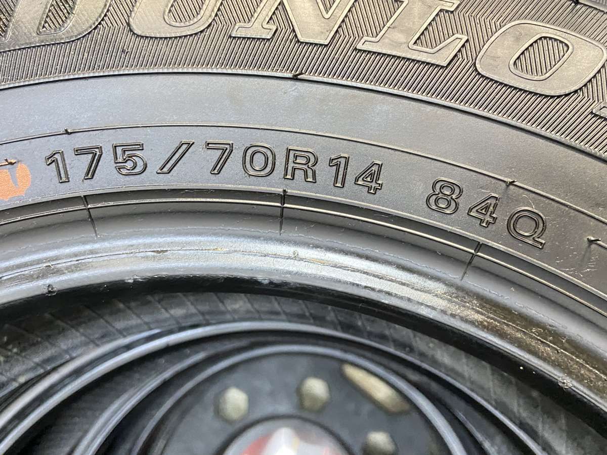 175/70R14 ダンロップ ウィンターマックス WM02 中古タイヤ