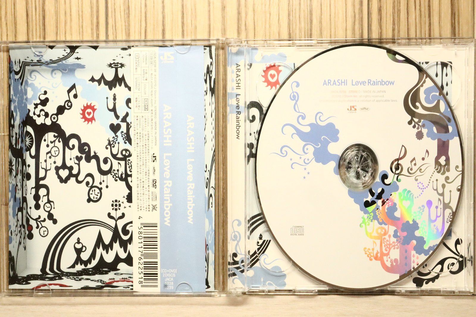 国内盤CD☆嵐/Arashi□ Love Rainbow 【初回限定盤】 (CD+DVD