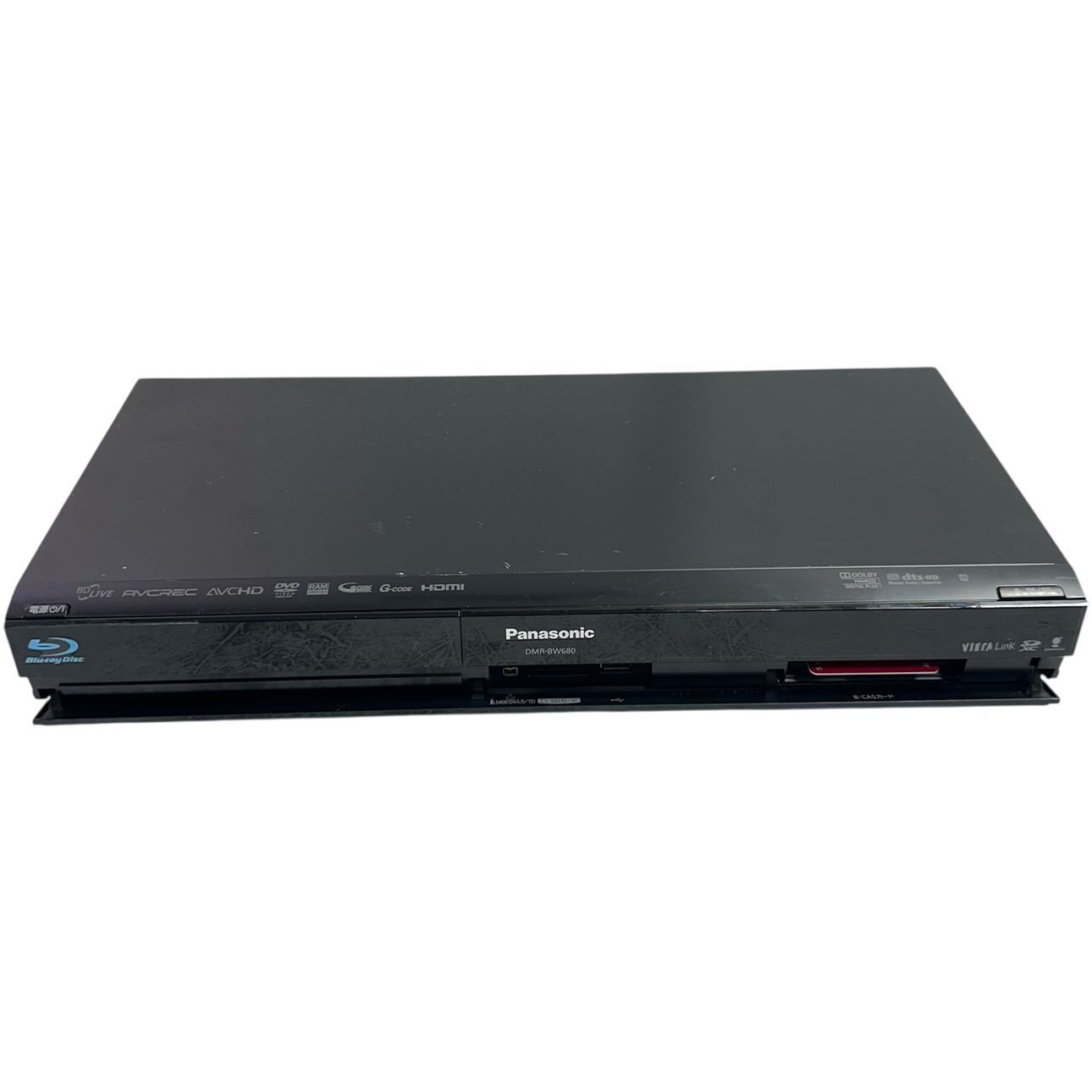 動作品】Panasonic/パナソニック DIGA ブルーレイレコーダー DMR-BW680