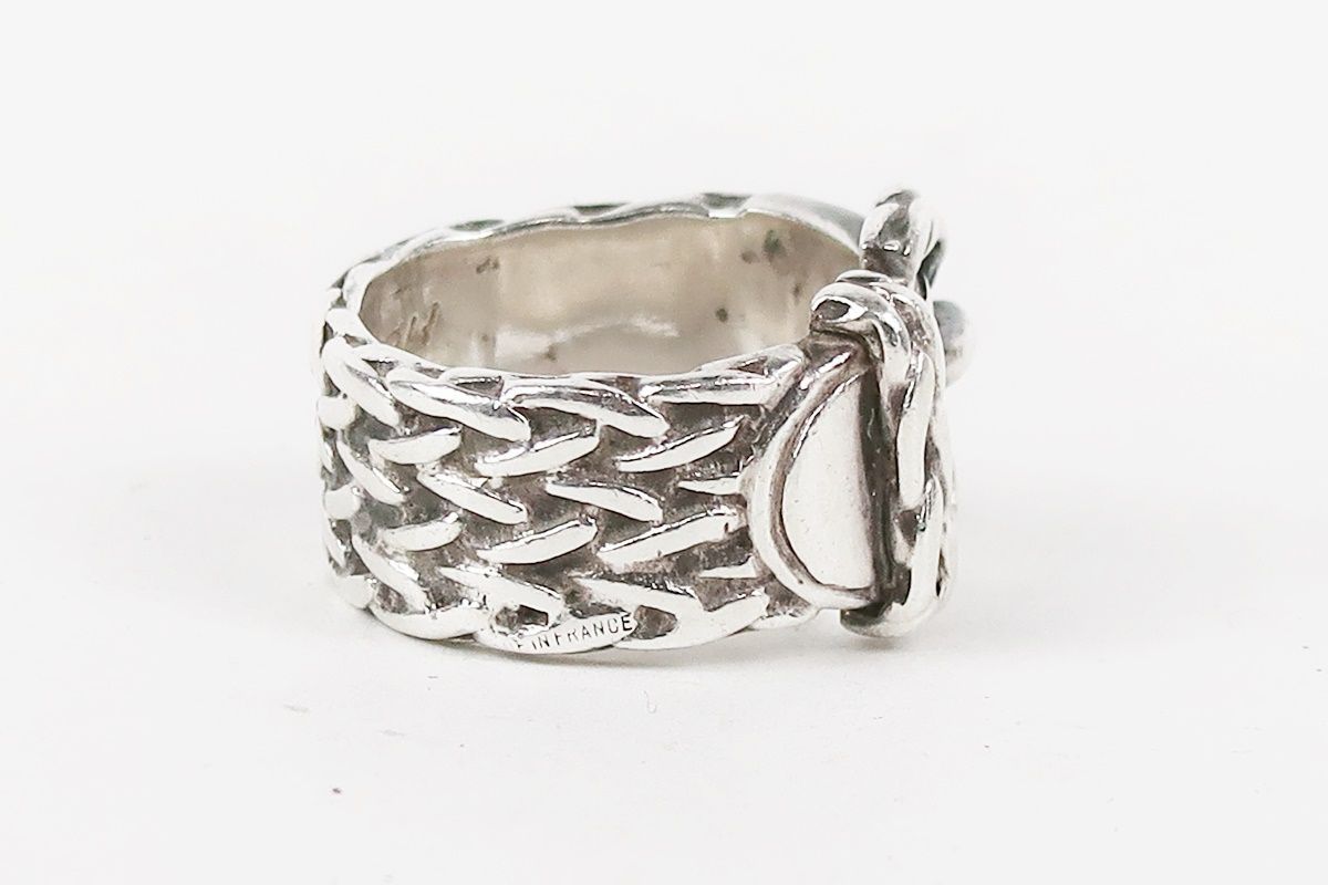 美品】HERMES エルメス シルバー ディアンヌ リング 指輪 925 ブランド