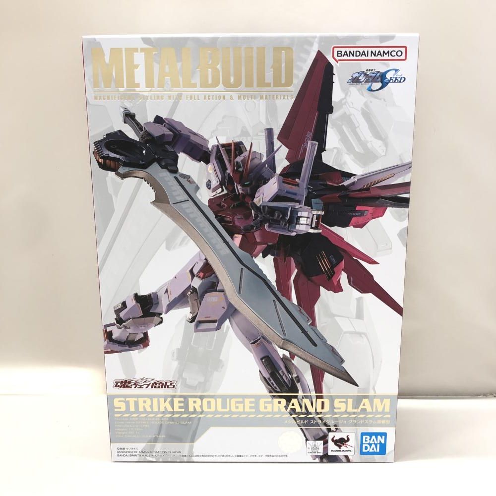 L BUILD ストライクルージュ 中古品 中古】バンダイ METAL BUILD ストライクルージュ グランドスラム装備型