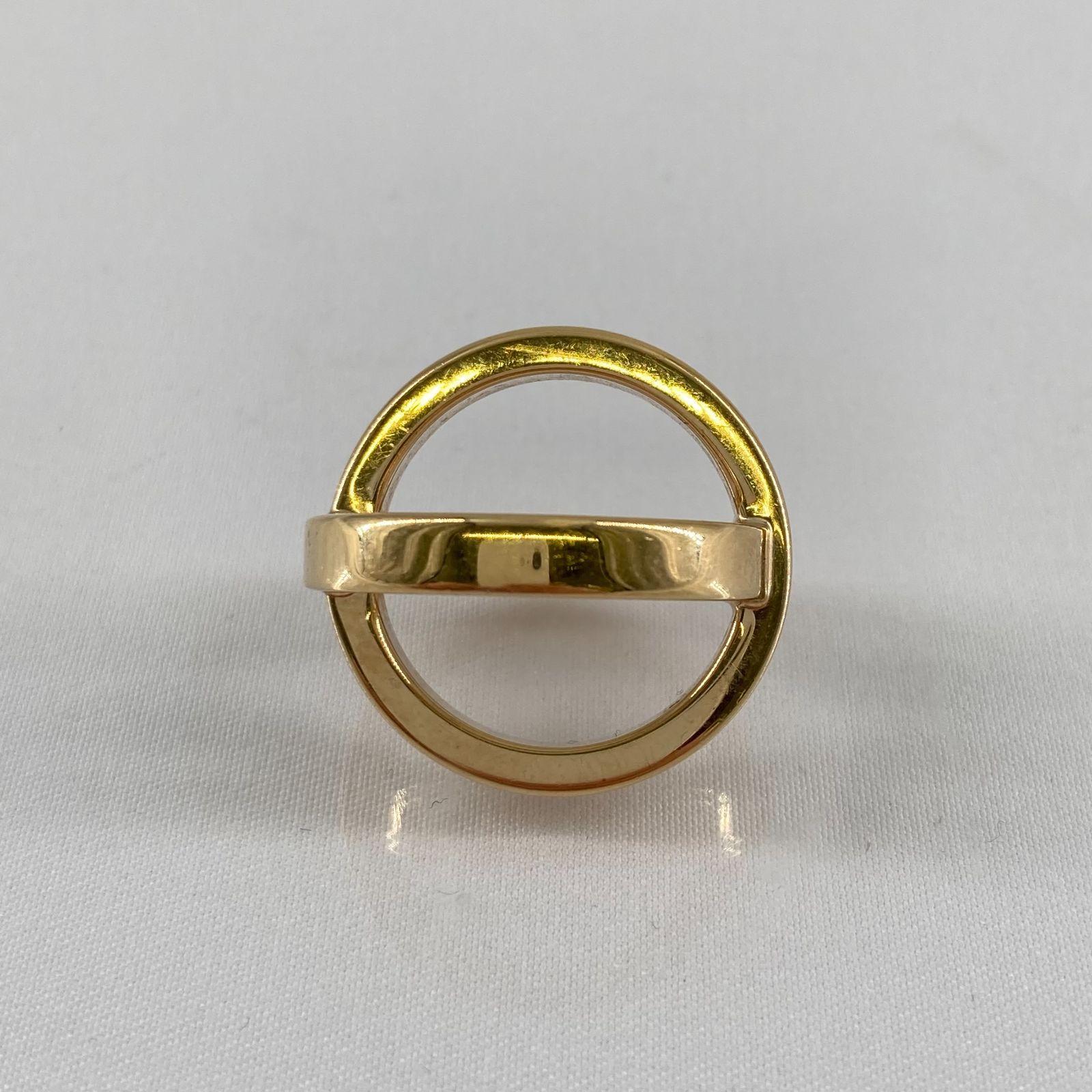 HERMES(エルメス) コスモス スカーフ リング ゴールド - メルカリ