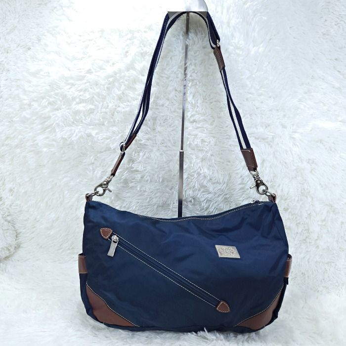 オロビアンコ Orobianco 2way クロスボディ ショルダーバッグ ネイビー