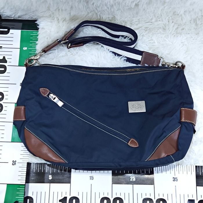 オロビアンコ Orobianco 2way クロスボディ ショルダーバッグ ネイビー