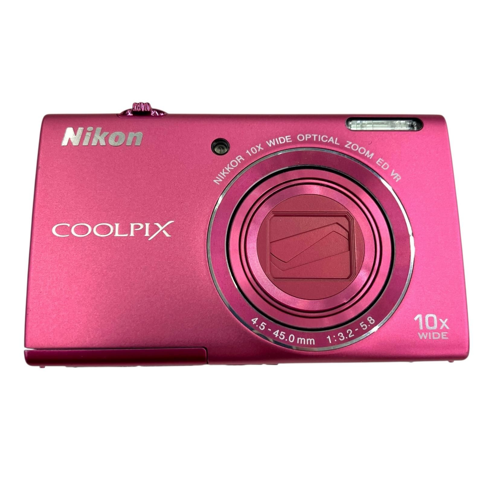 186000 動作未確認 Nikon ニコン COOLPIX 10xWIDE S6200 ピンク - メルカリ