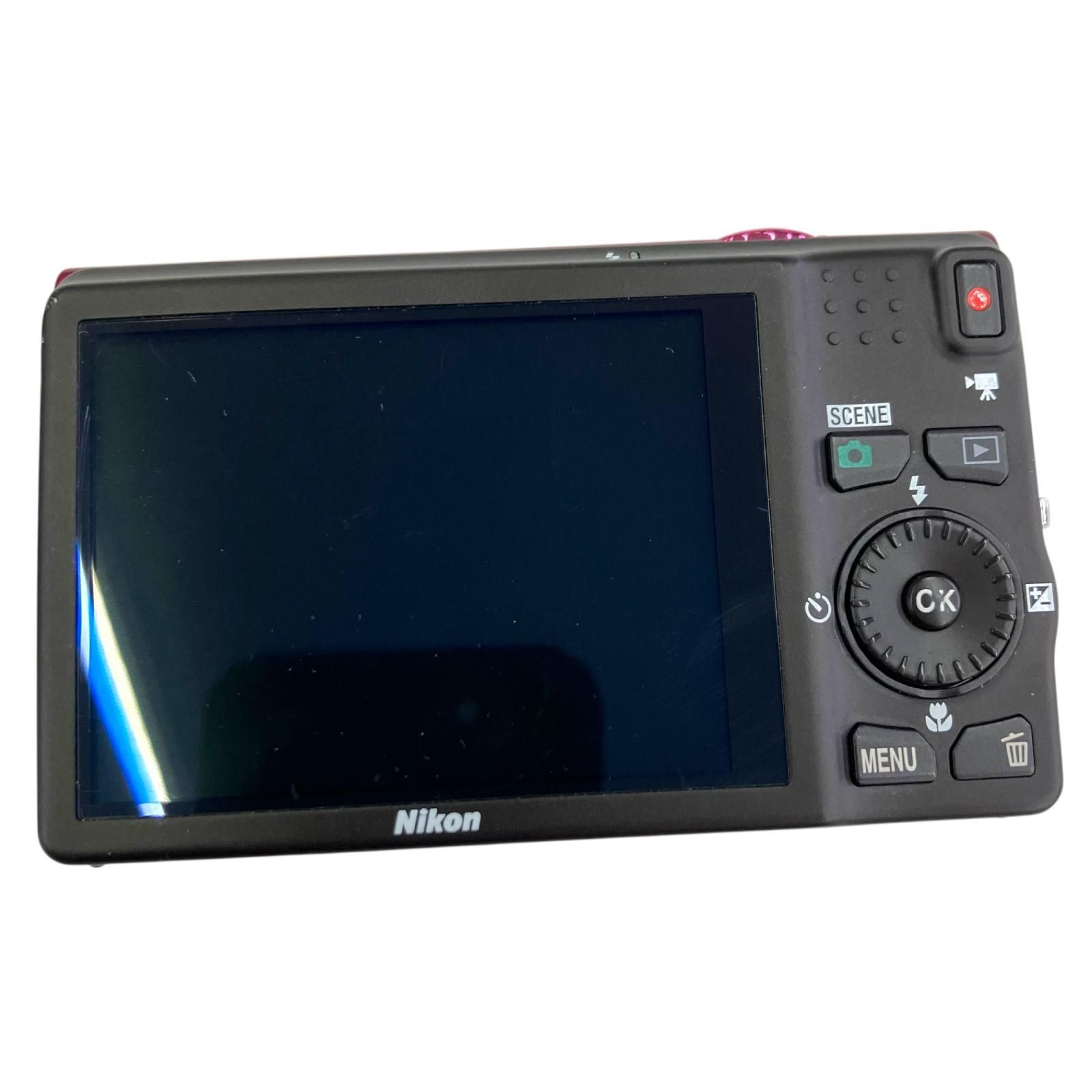 186000 動作未確認 Nikon ニコン COOLPIX 10xWIDE S6200 ピンク - メルカリ
