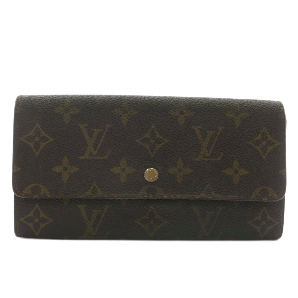 ルイヴィトン LOUIS VUITTON ポルト モネ クレディ 長財布 二つ折り