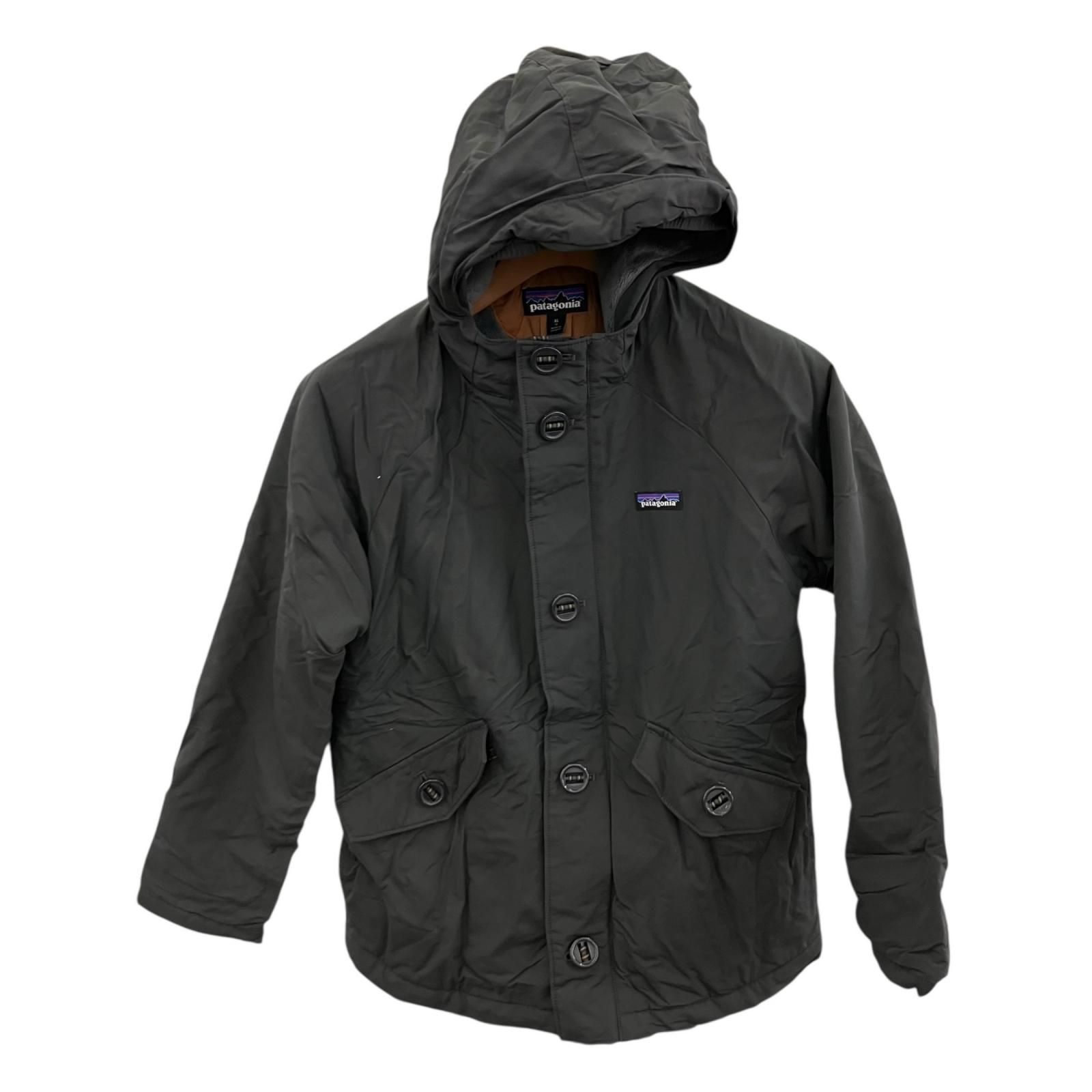 【patagonia】XS  インサレーテッドイスマスジャケット　ダークグレー patagonia】XS インサレーテッドイスマスジャケット ダークグレー