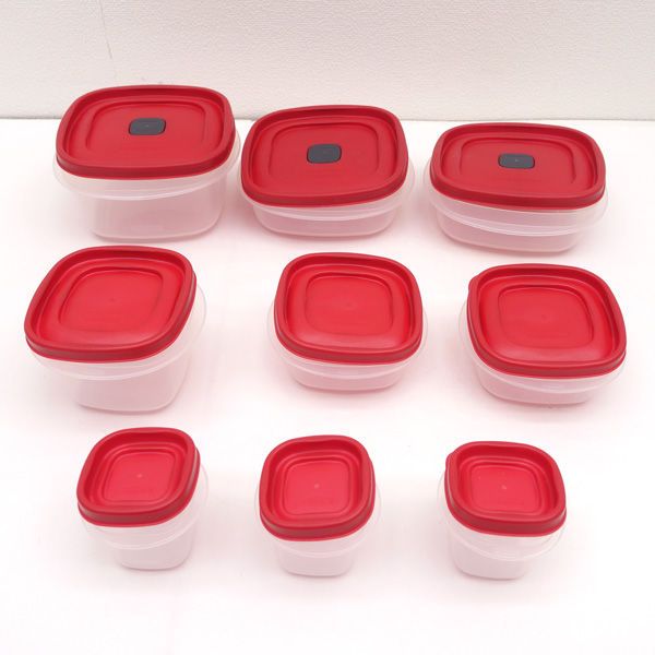 Rubbermaid / ラバーメイド ◇【キッチン】 保存容器 18ピース 生活