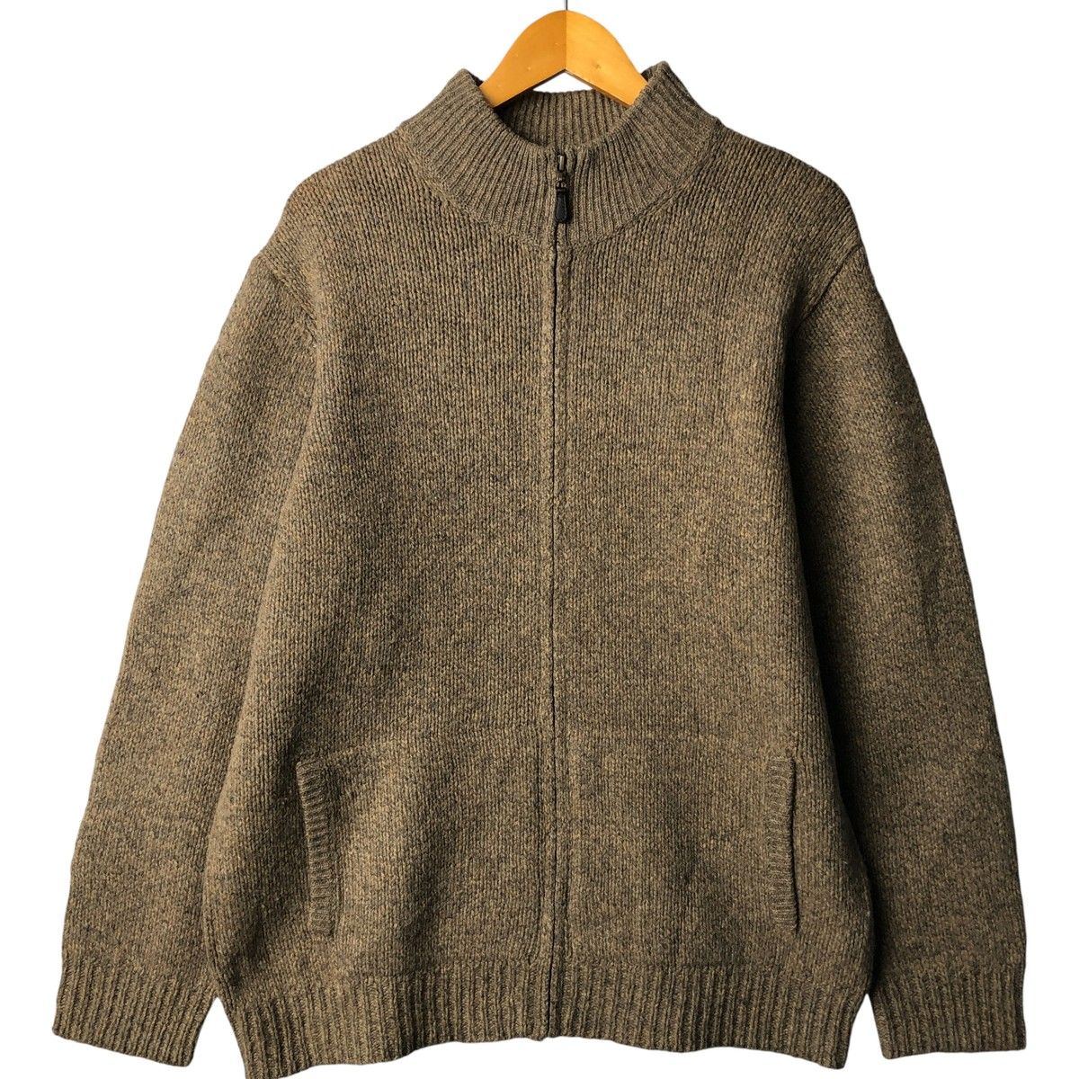 古着 90~00年代 エルエルビーン L.L.Bean フルジップニットセーター 