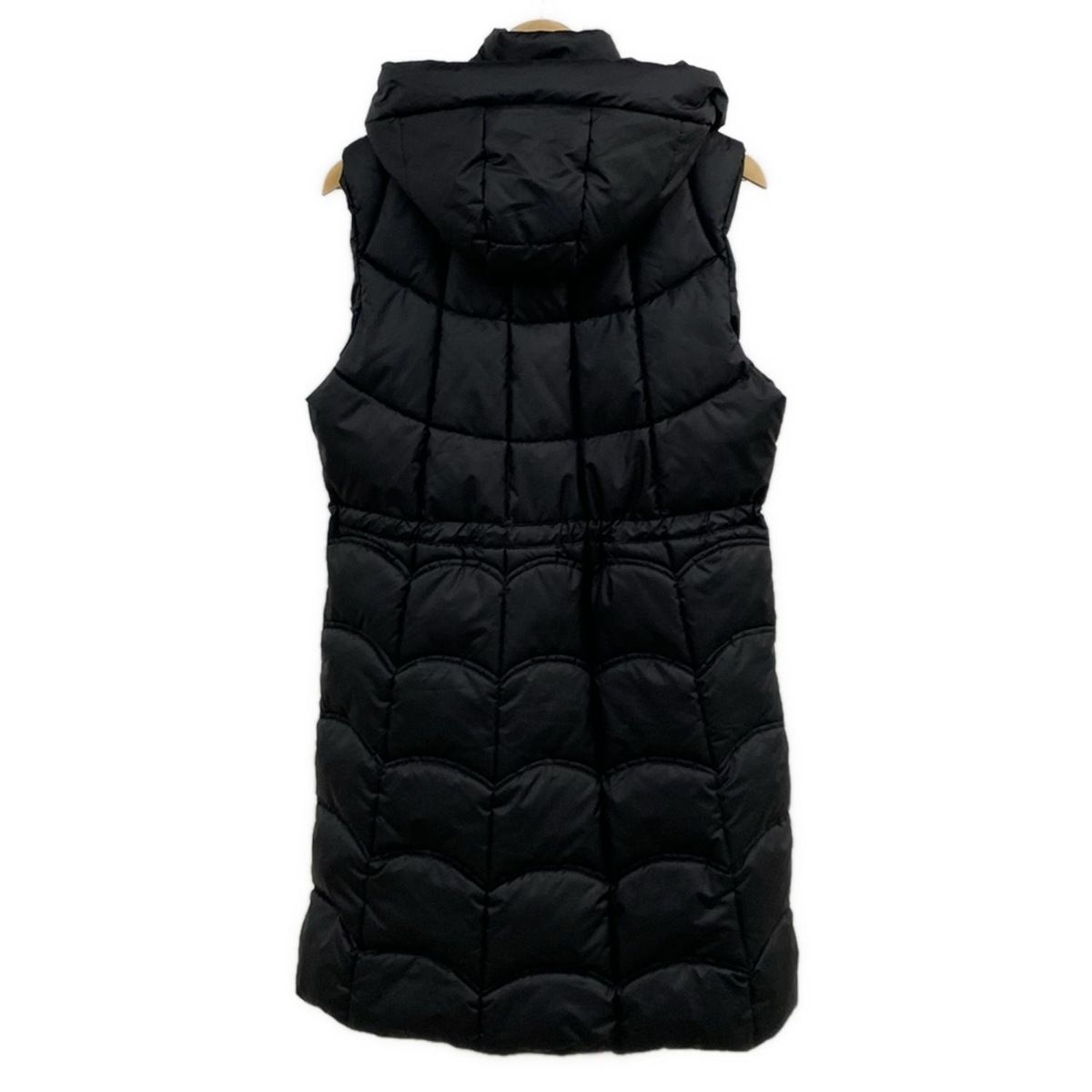 スペッチオ コート サイズ40 M レディース - 黒 ノースリーブ 中綿 冬