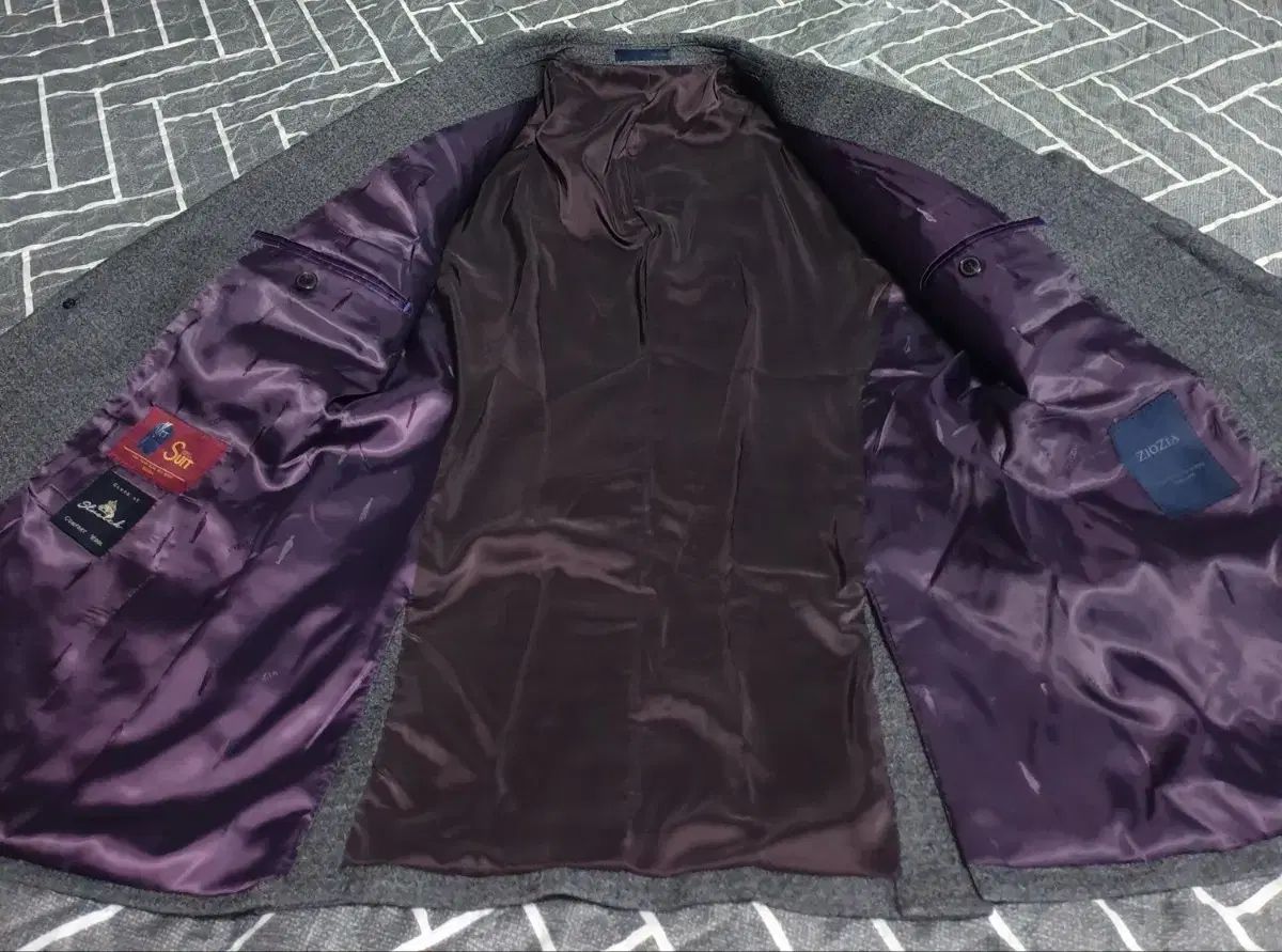 スイッチ 五等分のプリンセス -幻想と深淵と魔法学院- スペシャルボックス ZIOZIA ウール97% スーツフィット ブレーザー ミディアムグレー (100)