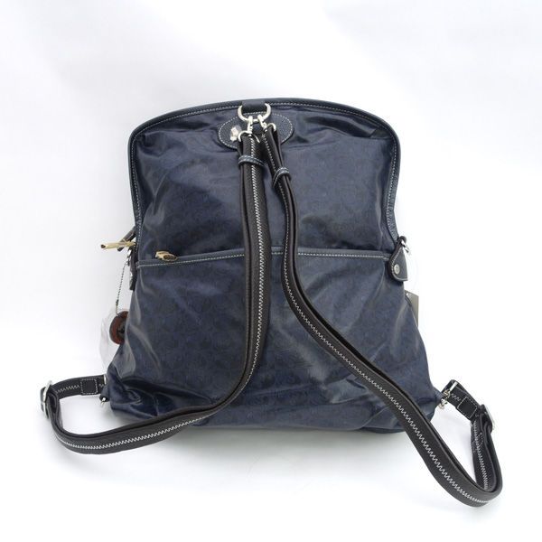 PELLE BORSA / ペレボルサ ◇リュック/リュックサック/ナイロン/総柄