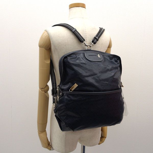 PELLE BORSA / ペレボルサ ◇リュック/リュックサック/ナイロン/総柄