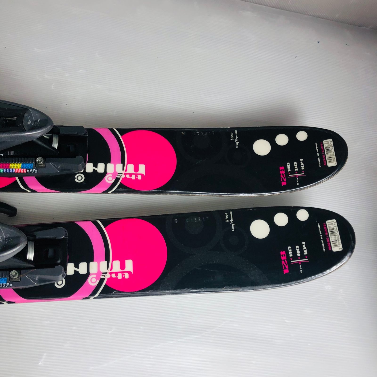 ロシニョール Rossignol THE MINI ミニ 128cm スキー板 ビンディング