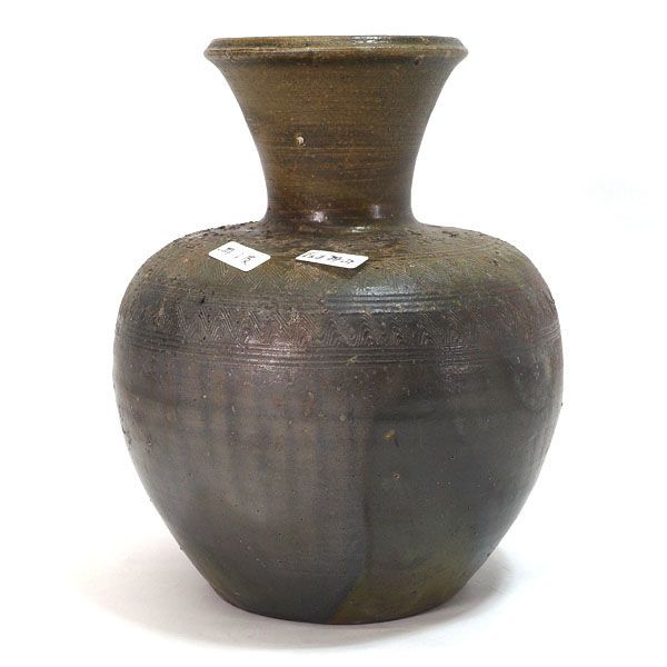 丹波焼　森本丹山　花器　花瓶 丹波焼 森本丹山 ◇丹波焼/森本丹山 花瓶 花器 花瓶 丹波焼