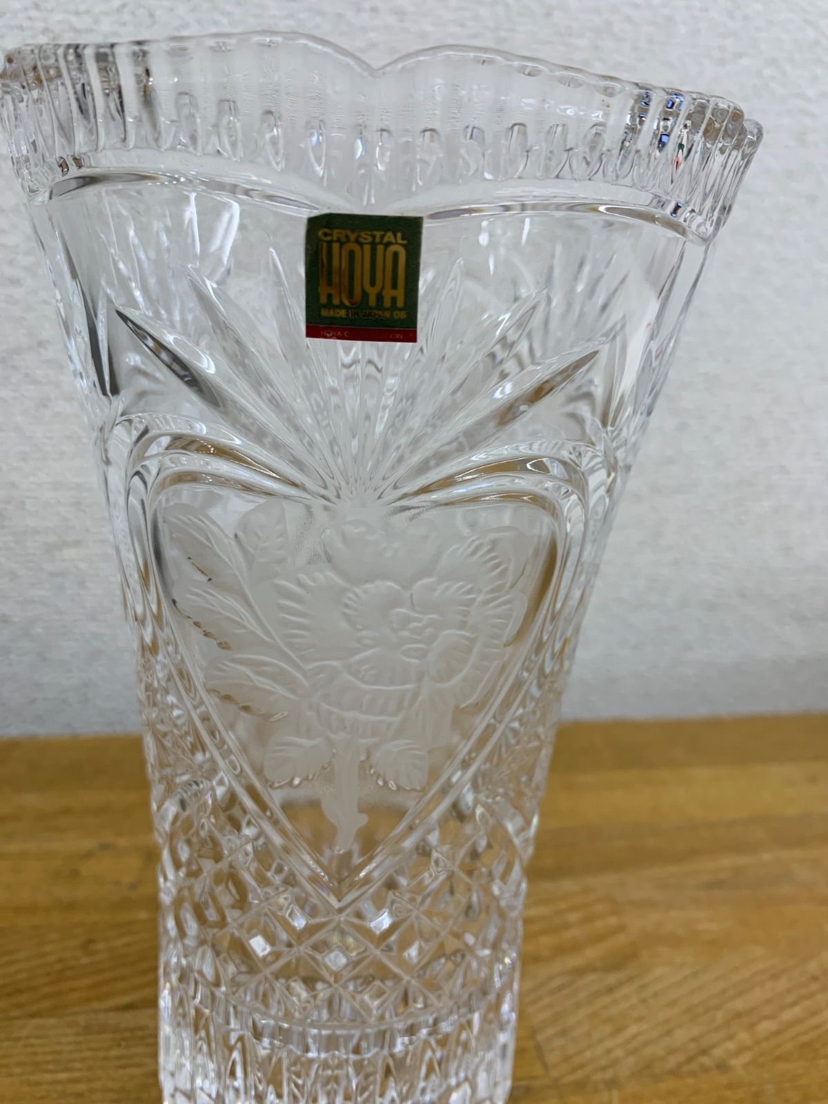 HOYAガラス花瓶 Amazon.co.jp: ユノックス HOYA クリスタル 花瓶 Medium : ホーム