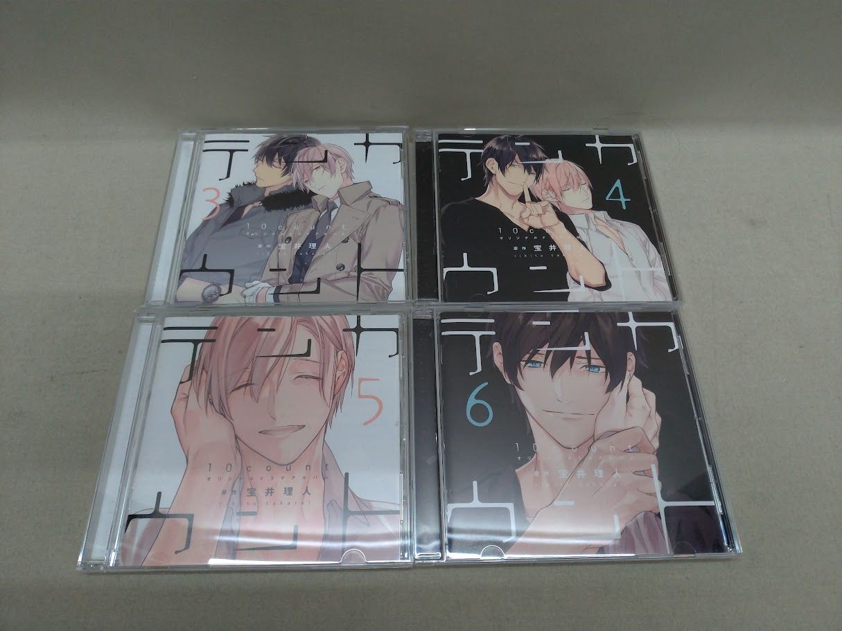 テンカウント3~6 ドラマCD 状態：非良 - メルカリ