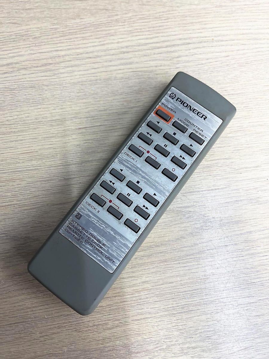 Pioneer パイオニア T-WD5R用 リモコン CU-T028 - メルカリ