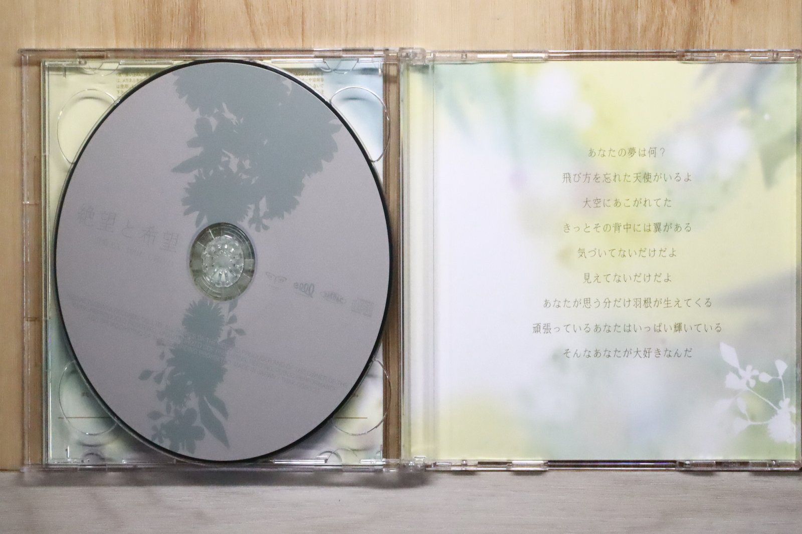 国内盤CD☆川嶋あい/Ai Kawashima□ 見えない翼(初回生産限定盤