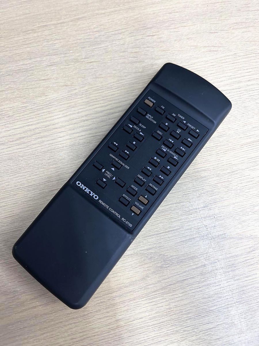 ONKYO オンキョー グラフィックイコライザー EQ-211M用 リモコン RC