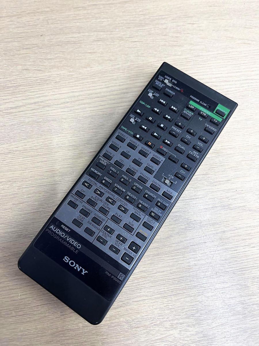 SONY ソニー AVアンプ TA 用 リモコン RM P 2000