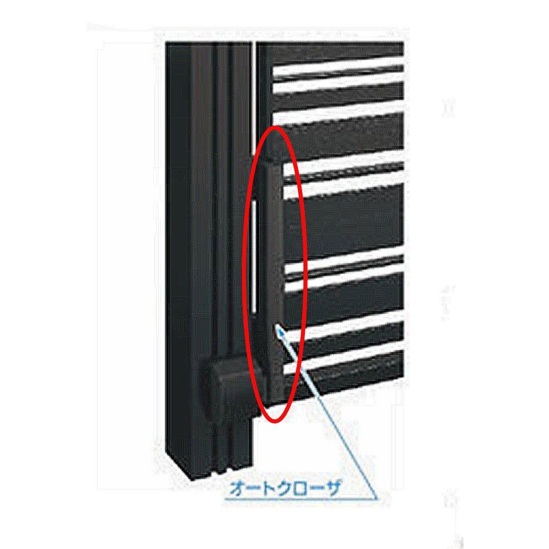 YKKAP 門扉用オートクローザ 9型 MPEBF 9 R XA 右開き用R シャローネ 門扉対応