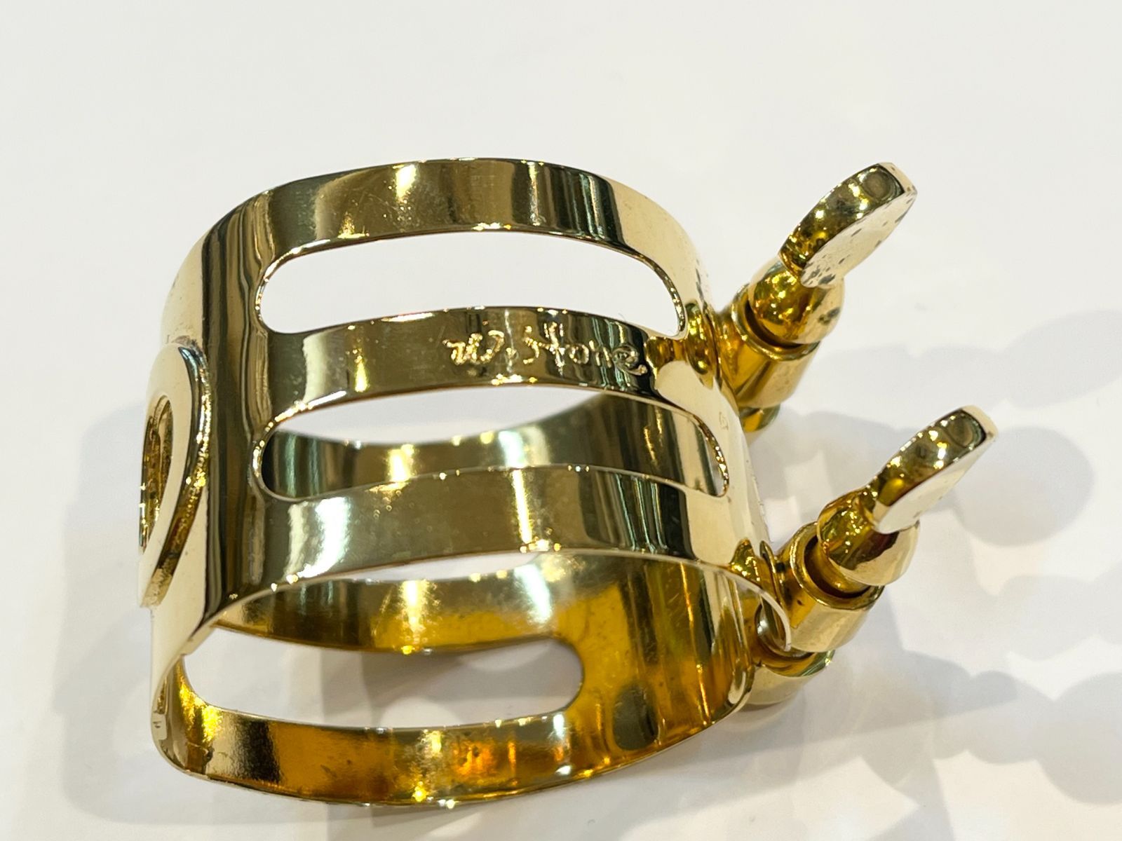 ウッドストーン バリトンサックスラバー用 リガチャー GP 【中古