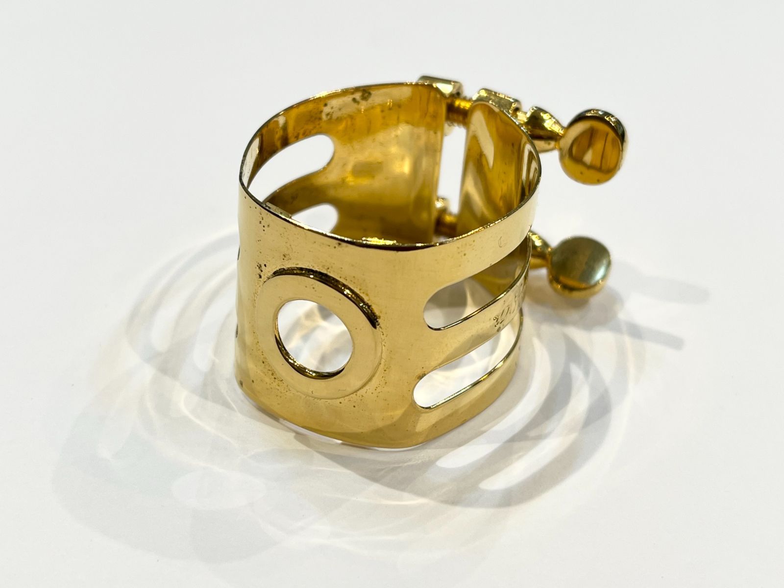 ウッドストーン バリトンサックスラバー用 リガチャー GP 【中古