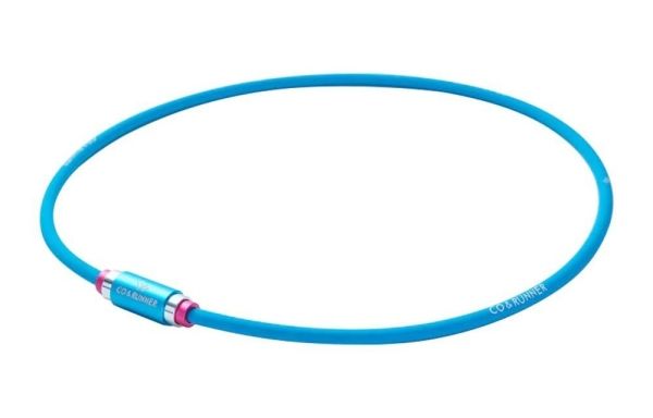 CO & RUNNER ブルーネックレス Lサイズ 注文 【新品・2営業日で発送】*磁気ネックレス ブルー(LSP) L