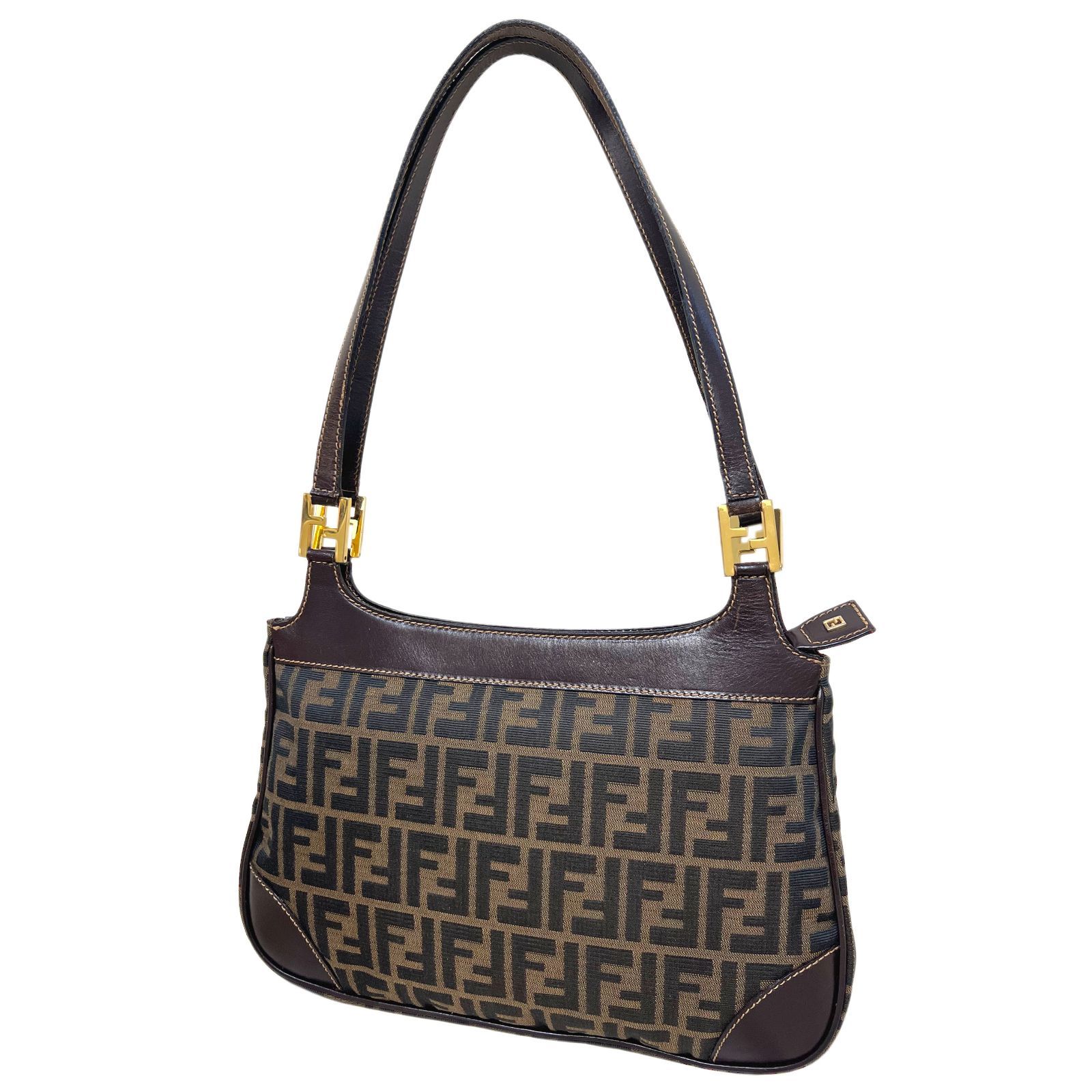 FENDI フェンディ バッグ セミショルダー 肩掛け ズッカ ヴィンテージ