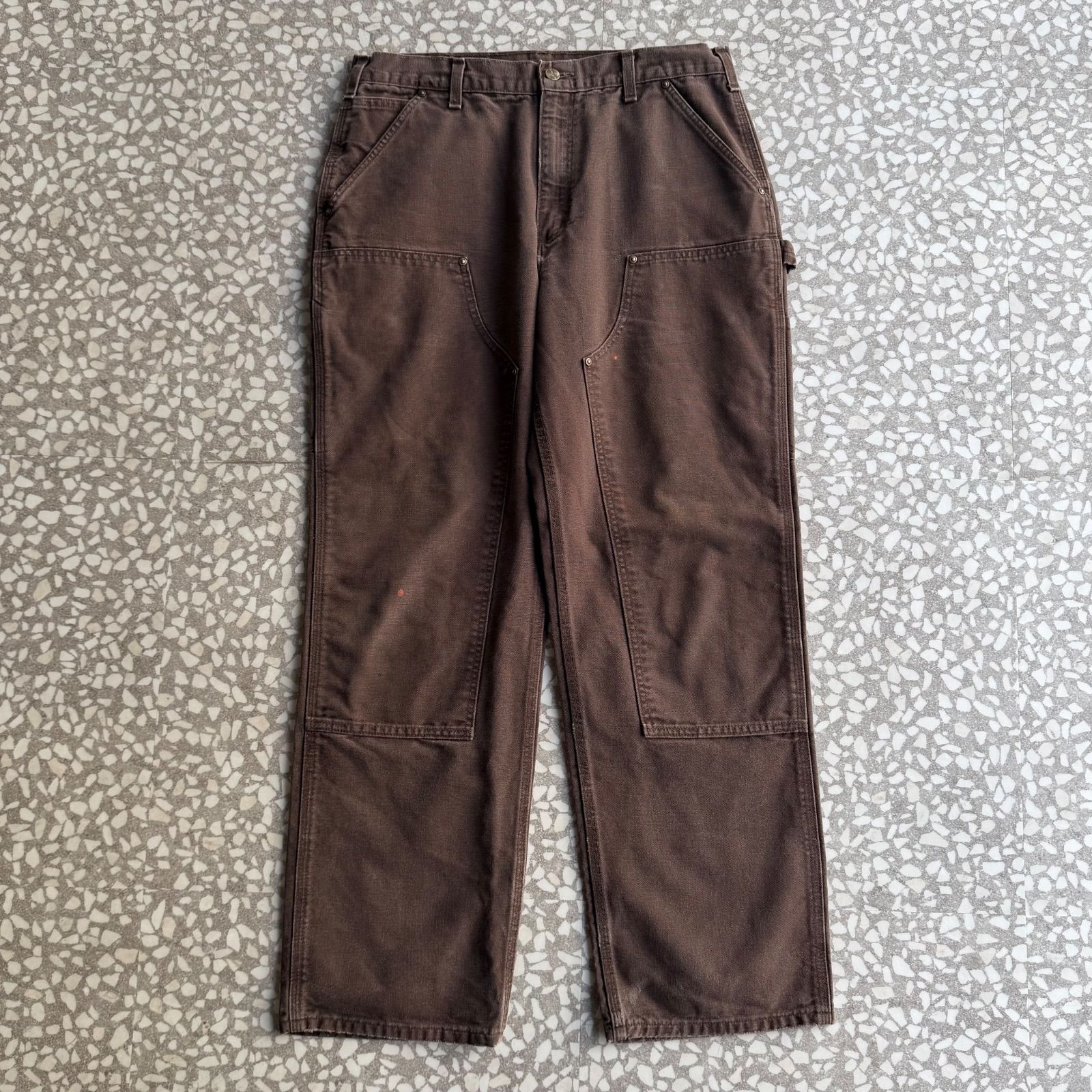 Carhartt / メキシコ製 double knee painter 34x32 カーハート リアル