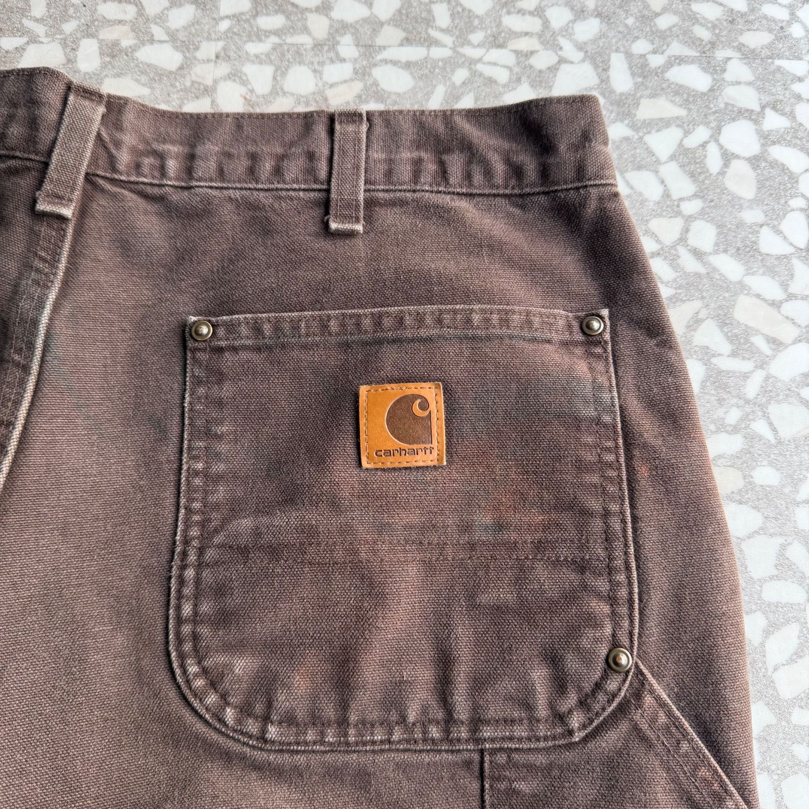 Carhartt / メキシコ製 double knee painter 34x32 カーハート リアル