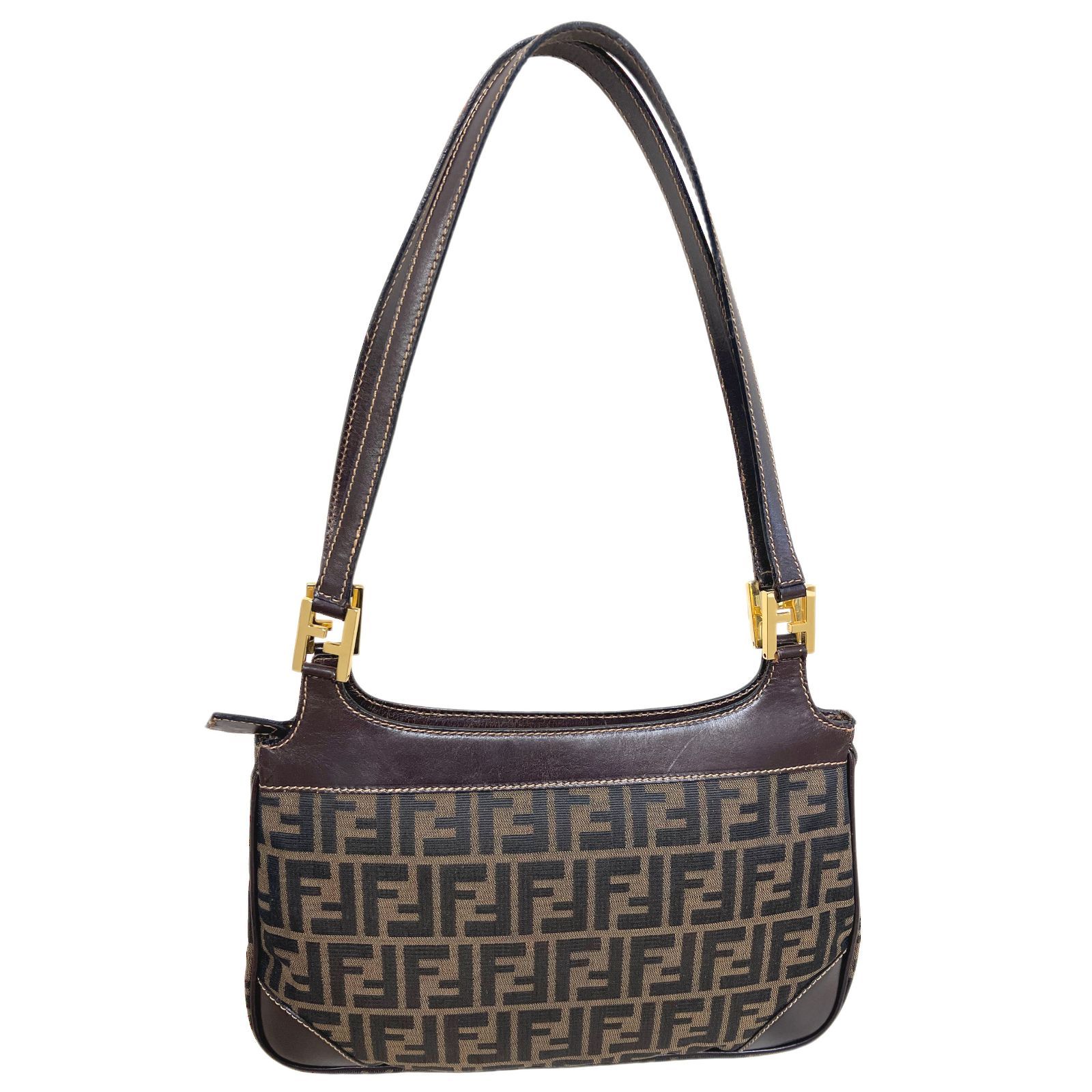 FENDI フェンディ バッグ セミショルダー 肩掛け ズッカ ヴィンテージ