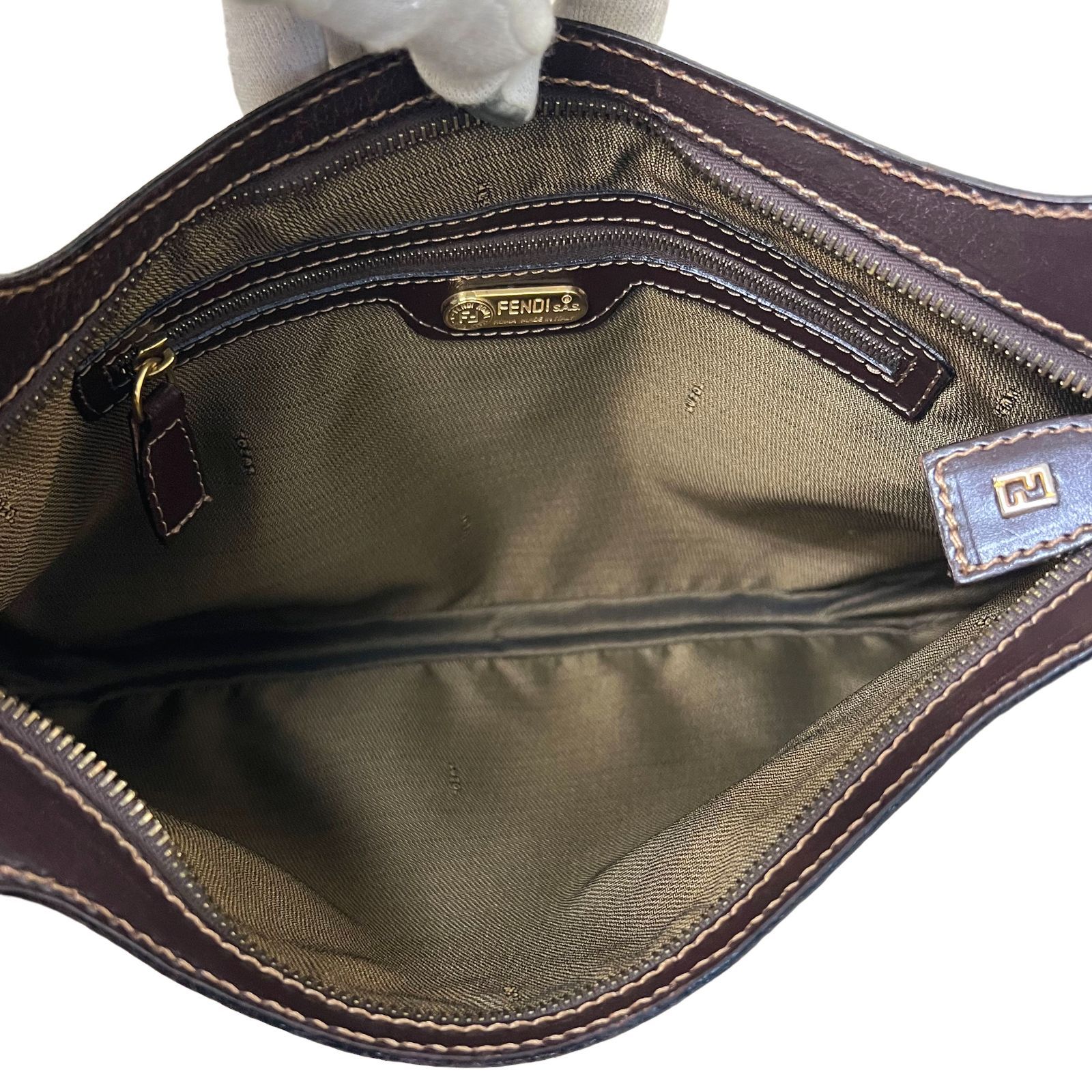 FENDI フェンディ バッグ セミショルダー 肩掛け ズッカ ヴィンテージ