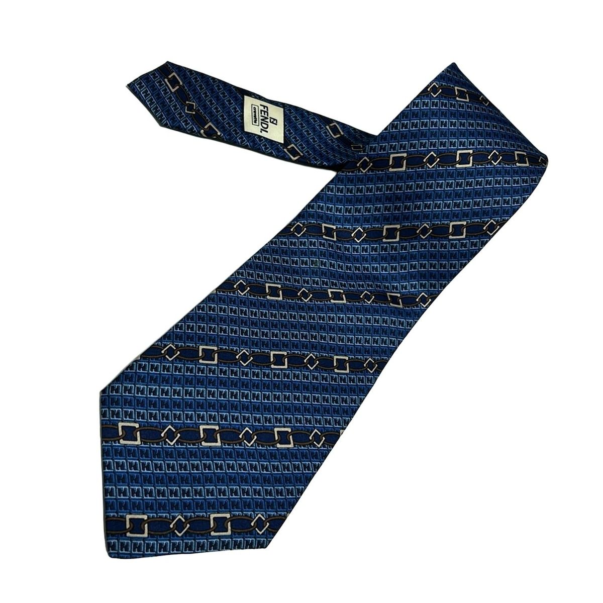 FENDI フェンディー ネクタイ Id-Ea 電球 ナロータイ イタリア製 中古・古着通販】FENDI (フェンディ) ネクタイ ピンク サイズ