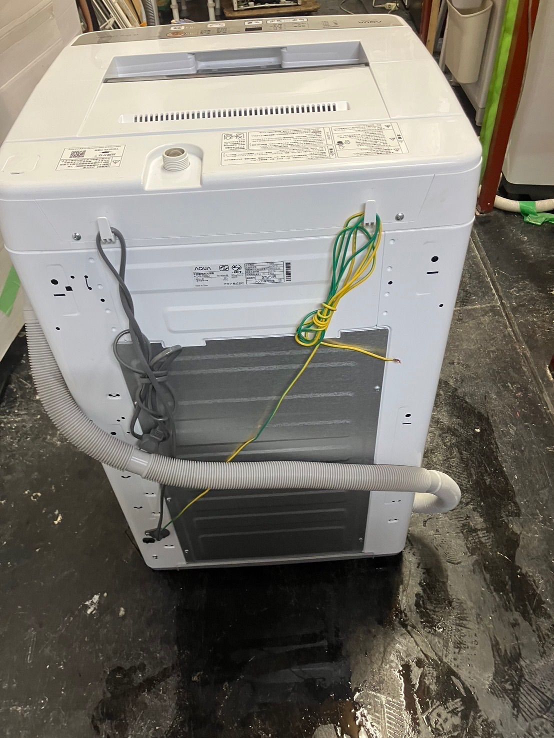 中古】大阪引取限定 店長オススメ 6.0K全自動洗濯機 アクア 2021年製