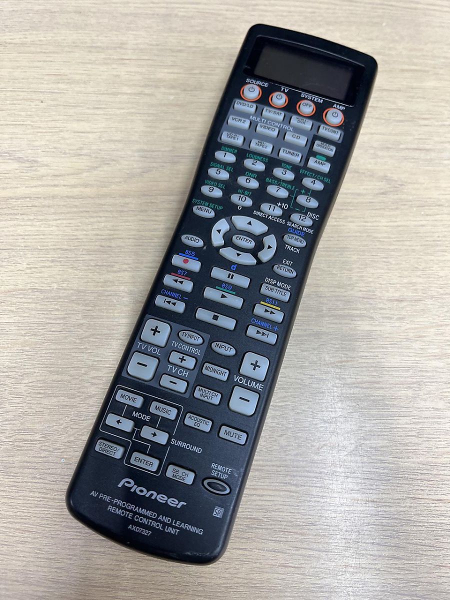 Pioneer パイオニア オーディオ リモコン AXD7327 - メルカリ
